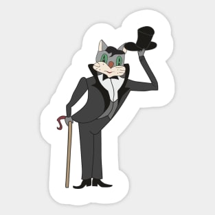 Mr. Cat Sticker